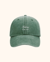 Casquette chrétienne FIDEM – logo 33, coloris vert brodé