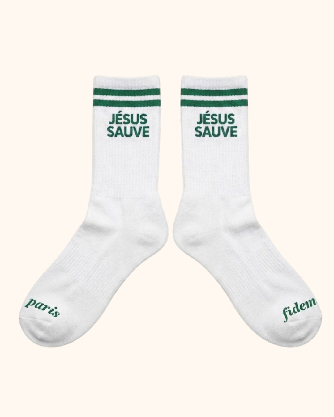 LES CHAUSSETTES DE SPORT JÉSUS SAUVE