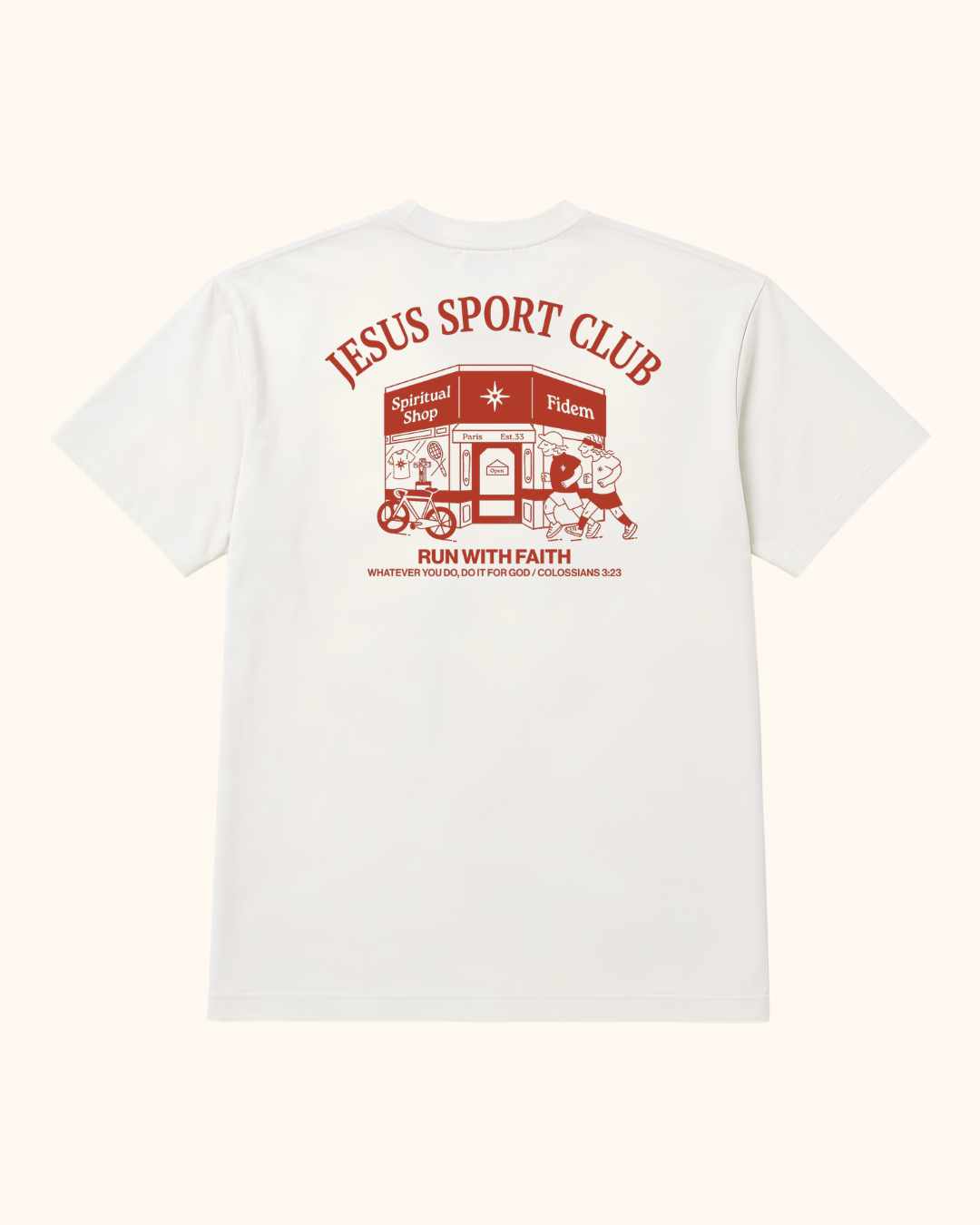 LE T-SHIRT JESUS SPORT CLUB