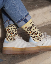 LES CHAUSSETTES LÉOPARD JÉSUS SAUVE
