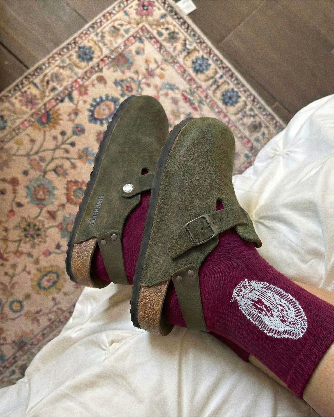 Les chaussettes Vierge de Guadalupe