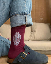 Les chaussettes Vierge de Guadalupe