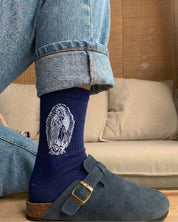 Les chaussettes Vierge de Guadalupe
