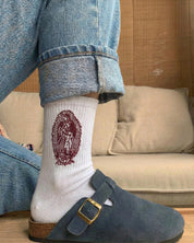 Les chaussettes Vierge de Guadalupe