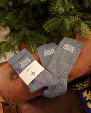 Les chaussettes à paillettes Jésus Sauve